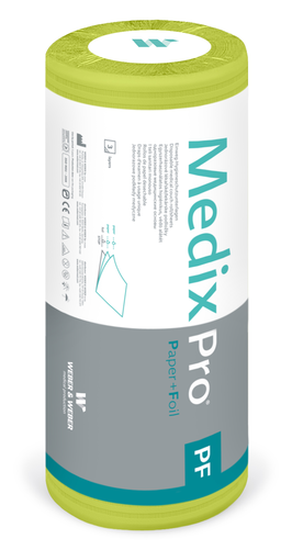 Rolka medyczna bibułowo-foliowa MedixPro o szerokości 50 cm, bez perforacji na rolce 40 m | WEBER&WEBER, MedixPro