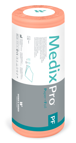 Rolka medyczna bibułowo-foliowa MedixPro 50x50 cm, 80 szt. na rolce 40 m | WEBER&WEBER, MedixPro