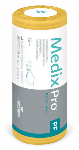 Rolka medyczna bibułowo-foliowa MedixPro o szerokości 50 cm, bez perforacji na rolce 40 m | WEBER&WEBER, MedixPro