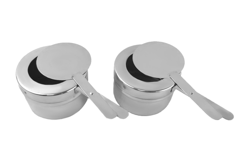 Pojemnik na paliwo i żel o średnicy 90 mm, 2 szt. | TECHNICA, Silver Line