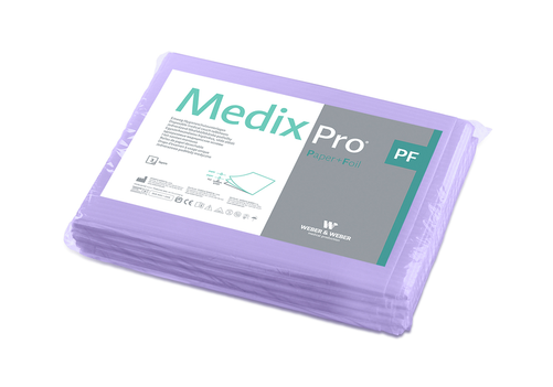 Prześcieradło medyczne bibułowo-foliowe MedixPro 150x210 cm | WEBER&WEBER, MedixPro