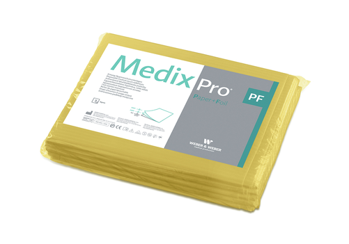 Prześcieradło medyczne bibułowo-foliowe MedixPro 77x210 cm | WEBER&WEBER, MedixPro