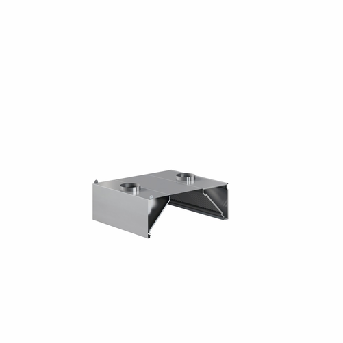 Okap przyścienny indukcyjny ze stali nierdzewnej, 2100x1000x450 mm, Eco Line | EDENOX, WEHI-2112/1