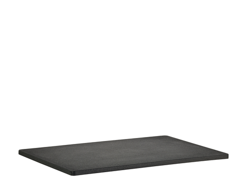 Deska do krojenia 450x300 mm, czarna | TECHNICA, Silver Line