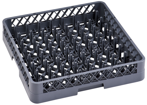 Kosz na talerze do zmywarek 500x500x100 mm | TECHNICA, Silver Line