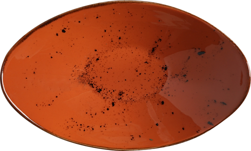 Miska łódka 250x160 mm, pomarańczowa | FINE DINE, Dahlia