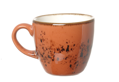 Filiżanka do espresso 0,09 l, pomarańczowa | FINE DINE, Dahlia