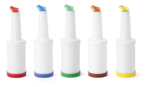 Dyspenser barmański 2-częściowy, czerwony | BAR UP, 557600