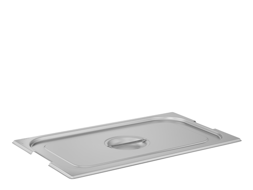 Pokrywa GN 1/1 z wycięciem na uchwyty ze stali nierdzewnej | TECHNICA, Cold Line