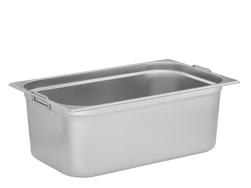 Pojemnik GN 1/1 200 mm z uchwytami ze stali nierdzewnej | TECHNICA, Cold Line