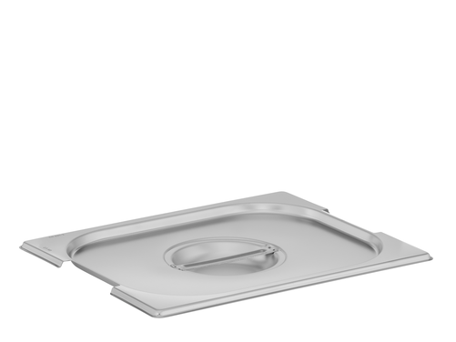 Pokrywa GN 1/2 z wycięciem na uchwyty ze stali nierdzewnej | TECHNICA, Cold Line