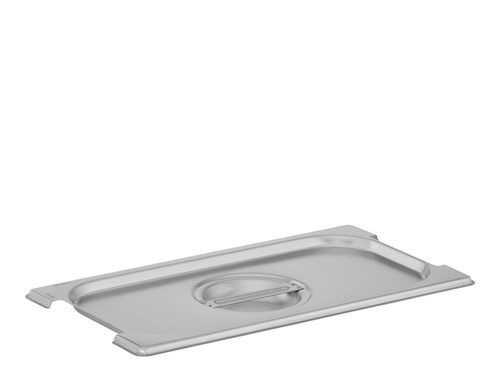 Pokrywa GN 1/3 z wycięciem na uchwyty ze stali nierdzewnej | TECHNICA, Cold Line