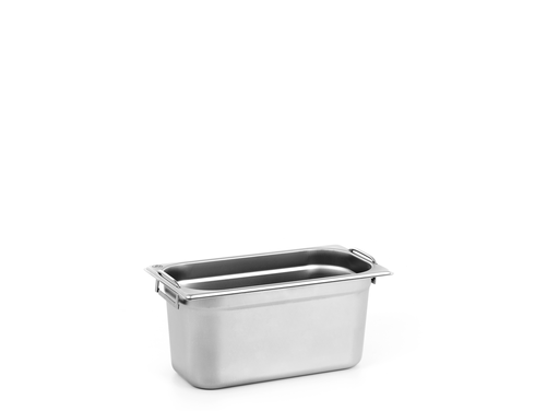 Pojemnik GN 1/3 150 mm z uchwytami ze stali nierdzewnej | TECHNICA, Cold Line