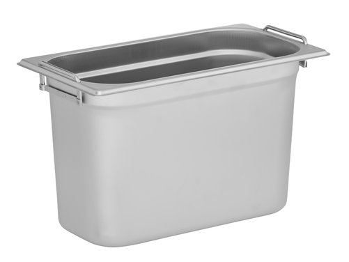 Pojemnik GN 1/3 200 mm z uchwytami ze stali nierdzewnej | TECHNICA, Cold Line