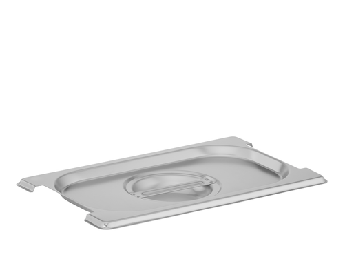 Pokrywa GN 1/4 z wycięciem na uchwyty ze stali nierdzewnej | TECHNICA, Cold Line