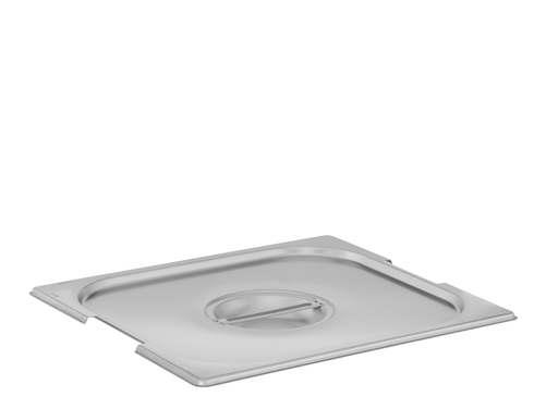 Pokrywa GN 2/3 z wycięciem na uchwyty ze stali nierdzewnej | TECHNICA, Cold Line