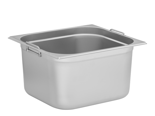 Pojemnik GN 2/3 200 mm z uchwytami ze stali nierdzewnej | TECHNICA, Cold Line