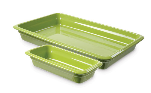 Pojemnik porcelanowy zielony GN1/1 | FINE DINE, 783382