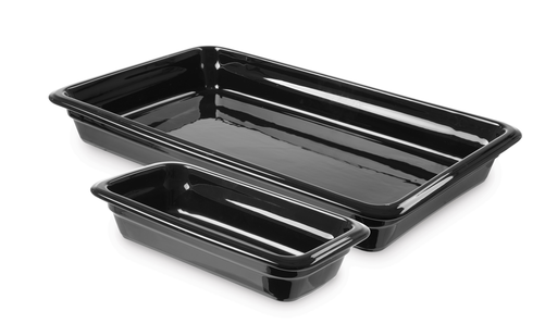 Pojemnik porcelanowy czarny GN1/1 | FINE DINE, 783399