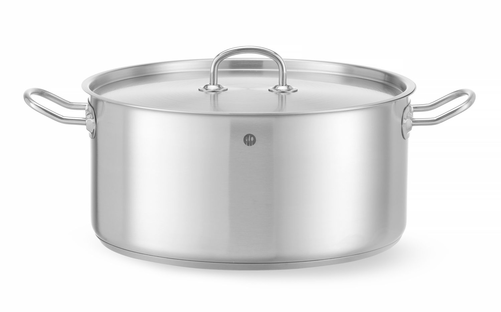 Garnek niski z pokrywką o średnicy 320 mm, 12 l | HENDI, Kitchen Line