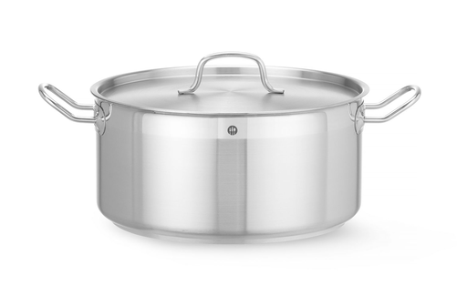 Garnek niski z pokrywką o średnicy 320 mm, 12 l | HENDI, Profi Line