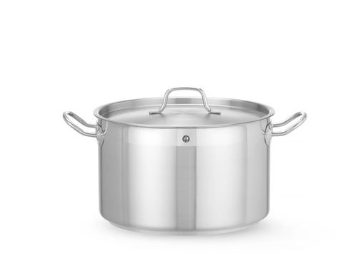 Garnek średni z pokrywką o średnicy 280 mm, 10 l | HENDI, Profi Line