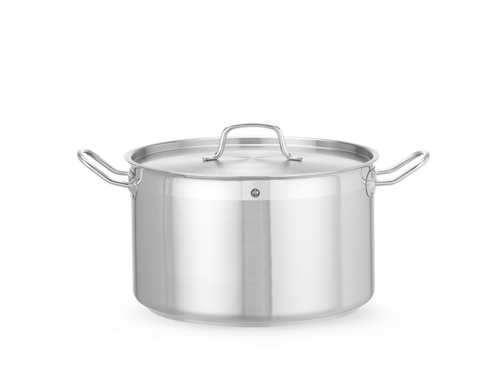 Garnek średni z pokrywką o średnicy 320 mm, 15 l | HENDI, Profi Line