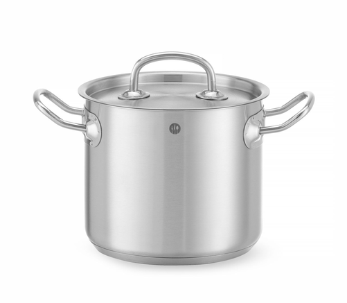 Garnek wysoki z pokrywką o średnicy 160 mm, 2,8 l | HENDI, Kitchen Line