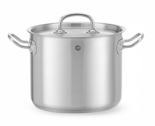 Garnek wysoki z pokrywką o średnicy 200 mm, 5 l | HENDI, Kitchen Line