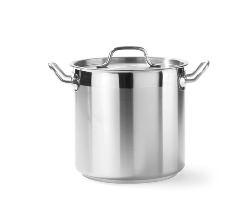 Garnek wysoki z pokrywką o średnicy 200 mm, 6 l | HENDI, Profi Line