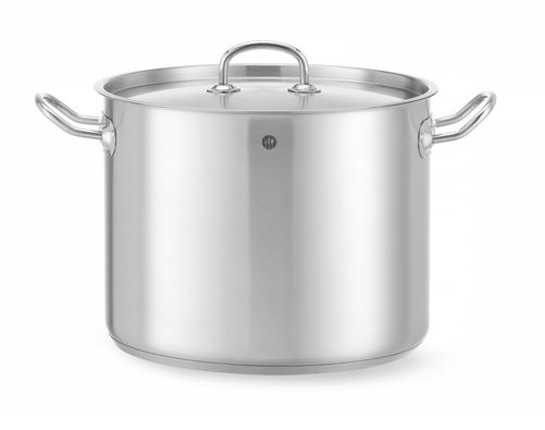 Garnek wysoki z pokrywką o średnicy 280 mm, 13,5 l | HENDI, Kitchen Line