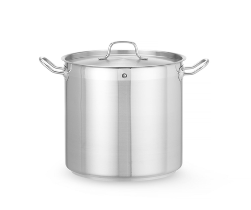 Garnek wysoki z pokrywką o średnicy 280 mm, 16 l | HENDI, Profi Line