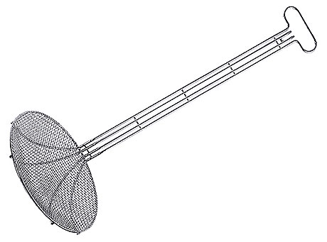 Cedzak nierdzewny, siatkowy o średnicy 280 mm | CONTACTO, 92/280