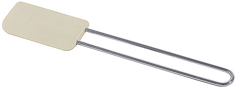 Silikonowa szpatuła z uchwytem ze stali 260 mm | CONTACTO, 192/260