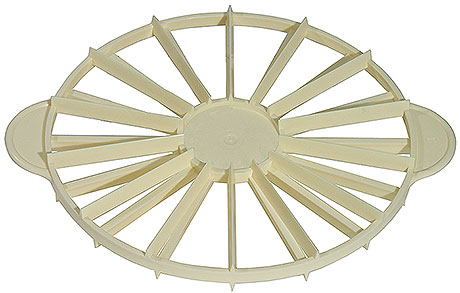 Znacznik do tortu dwustronny o średnicy 265 mm, 14/16 porcji | CONTACTO, 695/003