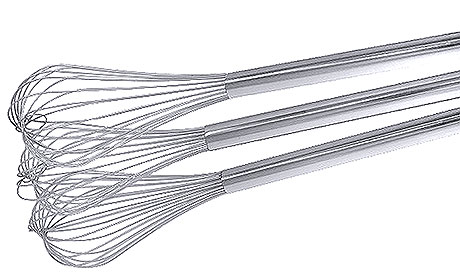 Rózga 20 wrzecion ze stali nierdzewnej, o długośći 1450 mm | CONTACTO, 913/145