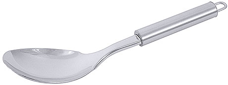 Łyżka do ryżu ze stali nierdzewnej, o długości 260 mm | CONTACTO, Polaris