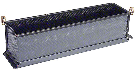 Rozkładana forma do pasztetu z powłoką non-stick, prążkowana 1,5 l | CONTACTO, 6362/300