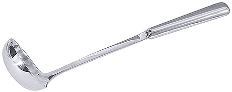 Chochla nierdzewna do zup 0,1 l, o średnicy 90 mm | CONTACTO, Ergonom-7785/090