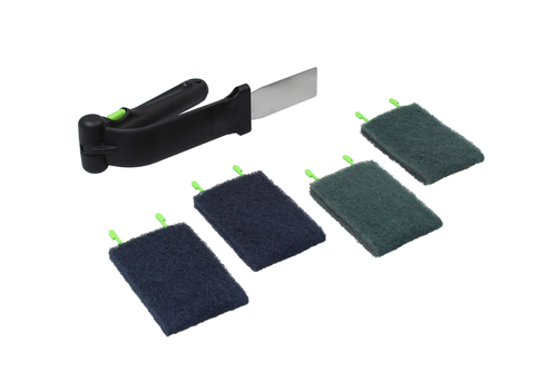 Ramię czyszczące wraz z 4 nakładkami, iVario typ 2-XS, 2S, L, XL | RATIONAL, iVario