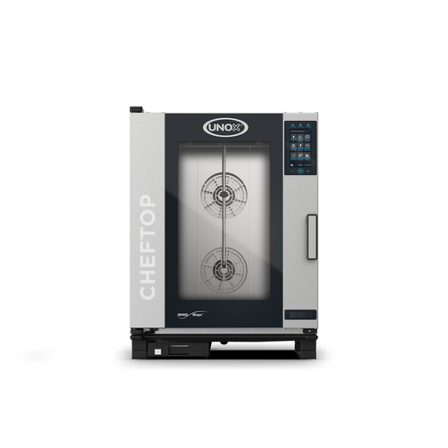 Piec konwekcyjno-parowy, elektryczny, 10xGN 1/1, 18,5 kW, 750x783x1010 mm | UNOX, ChefTop Plus Mind.Maps