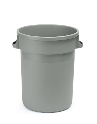 Kontener okrągły 80 l, 500 mm, szary | AMERBOX, 691403