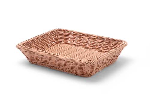 Kosz do pieczywa GN 1/2 325x265x65 mm, brązowy | HENDI, 426692