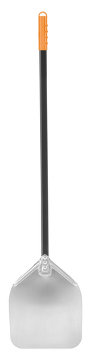 Łopata do pizzy ze stali nierdzewnej 305x1350 mm, czarna, inox, czarny, inox | HENDI, 617175