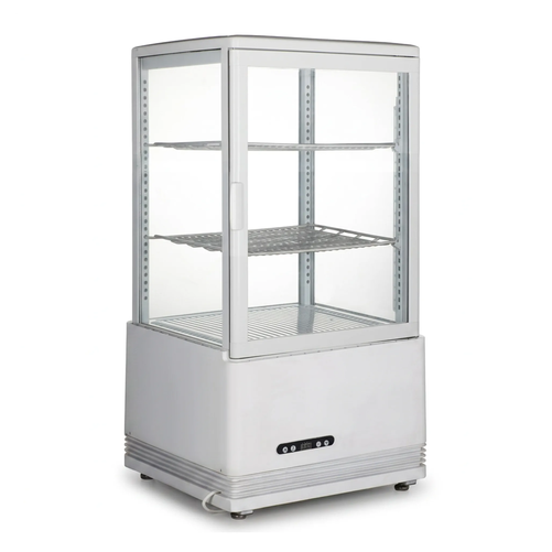 Witryna chłodnicza nastawna biała z oświetleniem LED, 58 l, 452x406x816 mm | TECHNICA, Cold Line Air