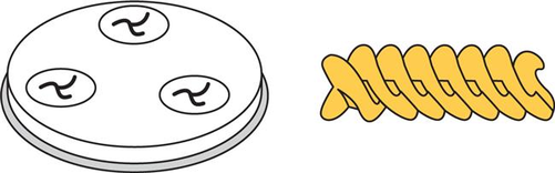 Końcówka Fusilli | HENDI, 229361