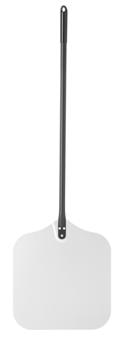 Łopata do pizzy aluminiowa 457x405x1350 mm, czarna, srebrna, czarny, srebrna | HENDI, 617120