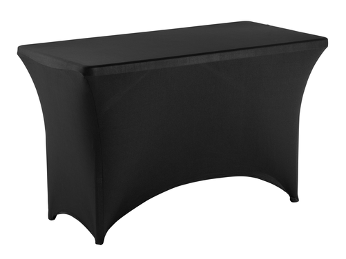 Czarny pokrowiec na stół cateringowy 1200x600x740 mm | TECHNICA, Banquet Line