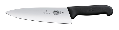 Nóż szefa kuchni, ostrze 200 mm, inox, czarny | VICTORINOX, 5.2063.20