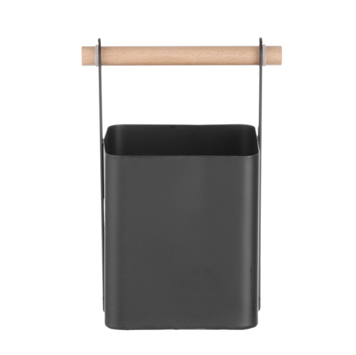 Organizer stołowy 140x105x190 mm, czarny | HENDI, 427064